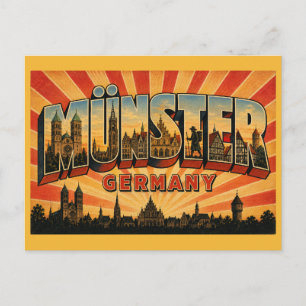 Dom Münster Deutschland Postkarte