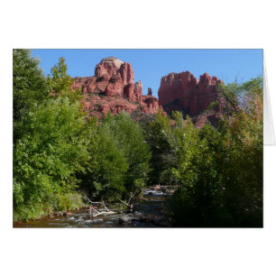 Dom Rock and Stream in Sedona Arizona