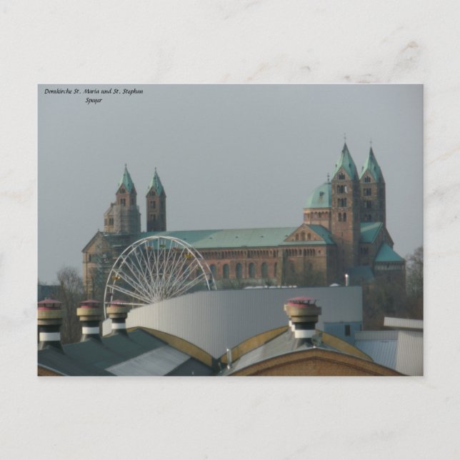 Dom Speyer Postkarte (Vorderseite)