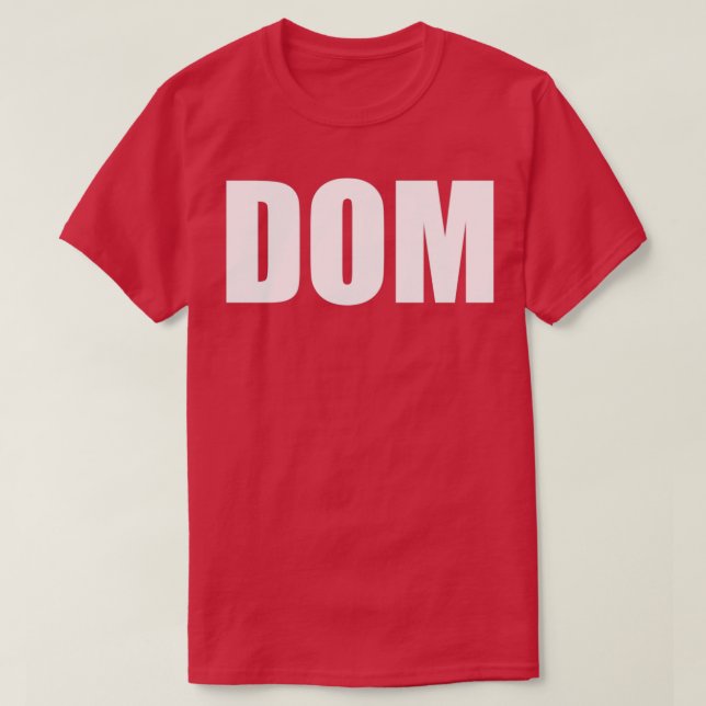 DOM T-Shirt (Design vorne)