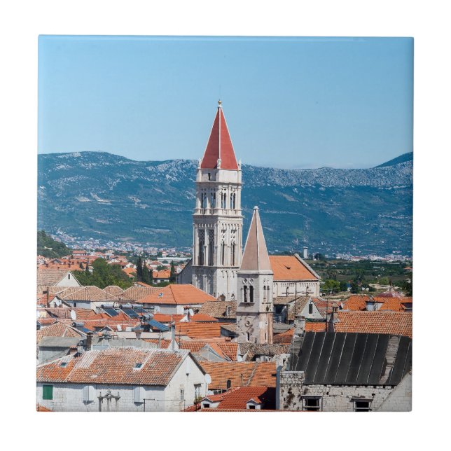 Dom Trogir - Dalmatien, Kroatien Fliese (Vorderseite)