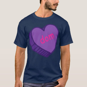 Dom Valentinstag Candy Heart T-Shirt