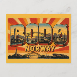Dom von Bodø, Norwegen Postkarte