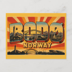 Dom von Bodø, Norwegen Postkarte