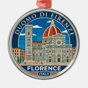 Dom von Florenz Italien Ornament Aus Metall