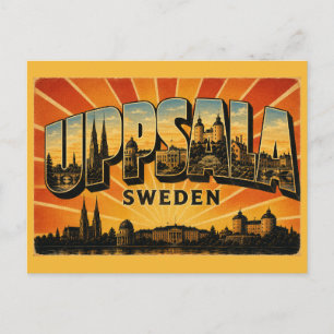 Dom von Uppsala Schweden Postkarte