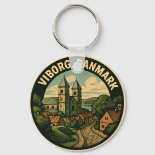 Dom von Viborg Dänemark Schlüsselanhänger