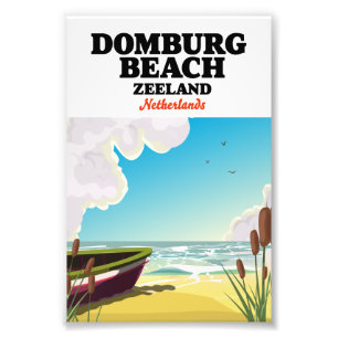 Domburg Beach Zeeland Domburg Beach Fotodruck