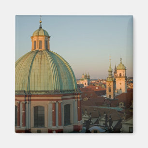 Dome of Church of Saint Francis, Prag, Tschechisch Magnet