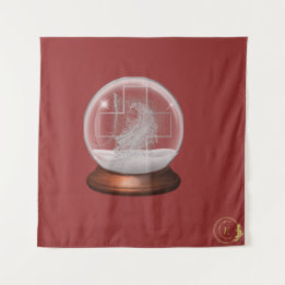 Dome-Schneekugel - KC - 2025.3 Wandteppich