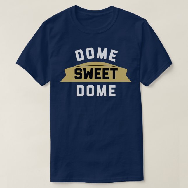 Dome Sweet Dome NO schwarz T-Shirt (Design vorne)