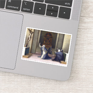 Domenico Beccafumi Saint Catherine von Siena Aufkleber