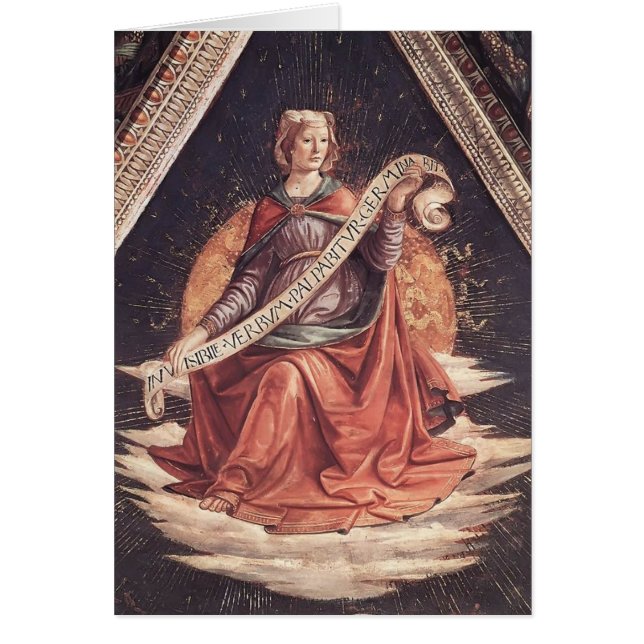 Domenico Ghirlandaio: Ein Sibyl (Vorne)