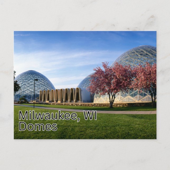 Domes in Milwaukee WI Postcard Postkarte (Vorderseite)
