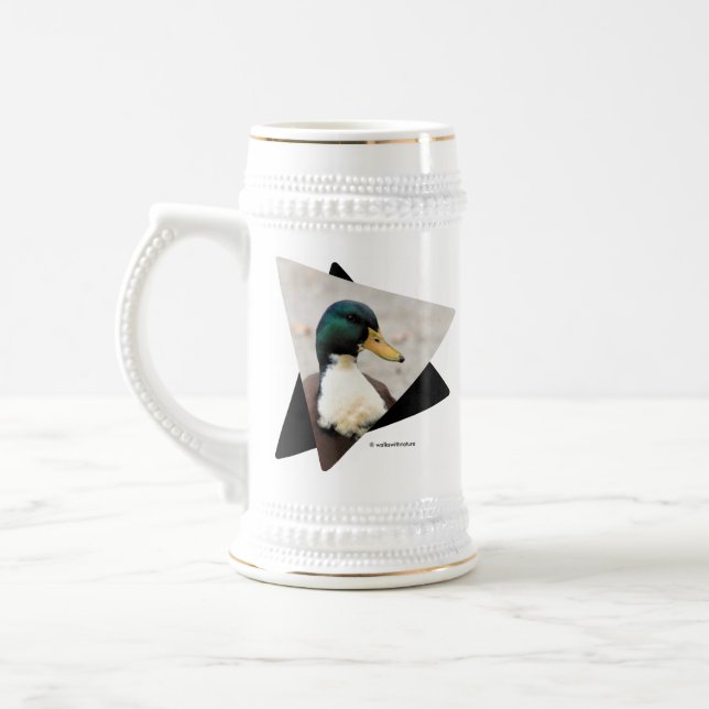 Domestic Mallard Duclair Bibbed Odd Duck Bierglas (Links)
