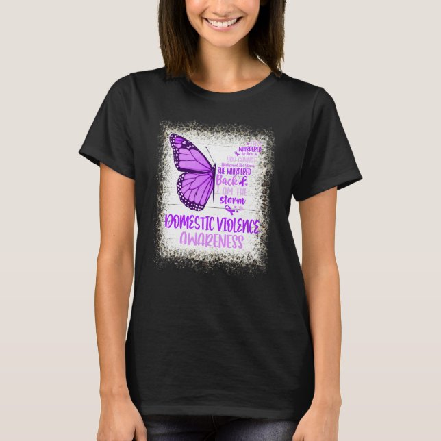 Domestic violence Awareness Complex Regional Pain  T-Shirt (Vorderseite)
