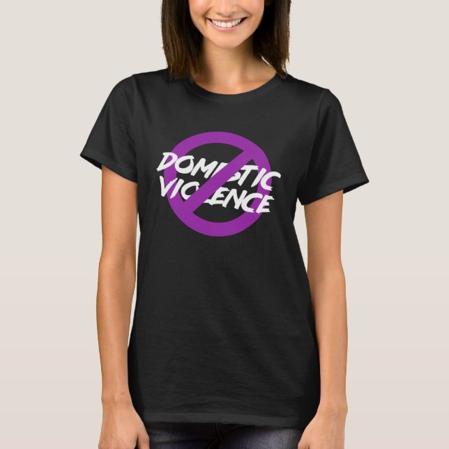 Domestic Violence Awareness Survivor   3 T-Shirt (Vorderseite)