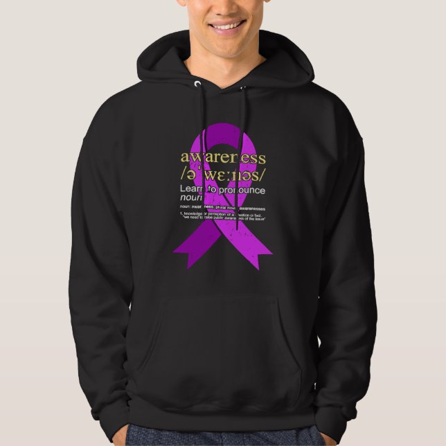 Domestic Violence Awareness  Survivor Hoodie (Vorderseite)