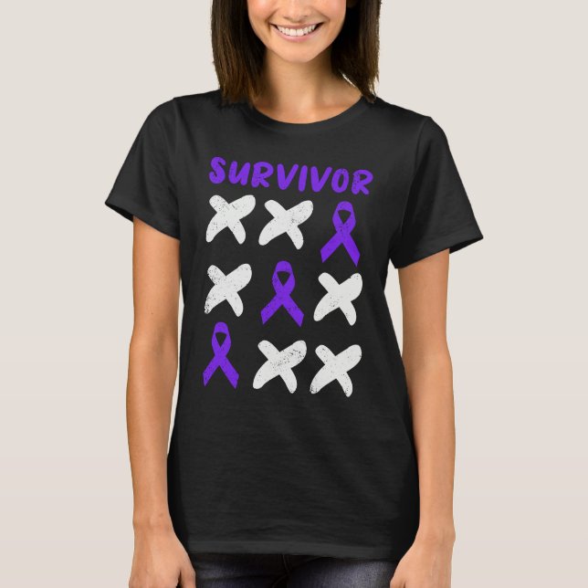 Domestic Violence Awareness Survivor T-Shirt (Vorderseite)