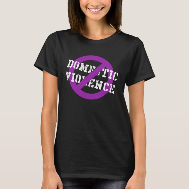 Domestic Violence Awareness Survivor T-Shirt (Vorderseite)