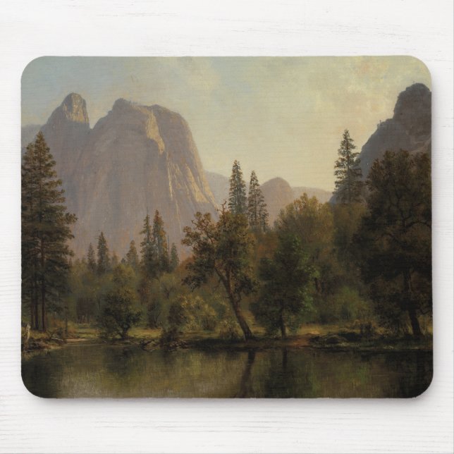 Domgestein, Yosemitetal Albert Bierstadt Mousepad (Vorne)