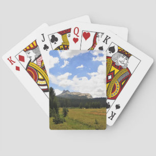 Domgipfel in Tuolumne Meadows, Yosemite, CA Spielkarten