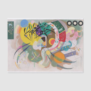 Dominant Curve von Wassily Kandinsky Seidenpapier