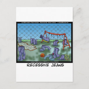 Dominante Jeans Lustige Geschenke T-Shirts & Samme Postkarte