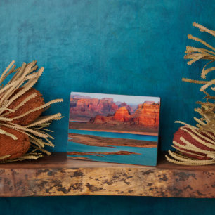 Dominguez Butte & Lake Powell, Utah Fotoplatte