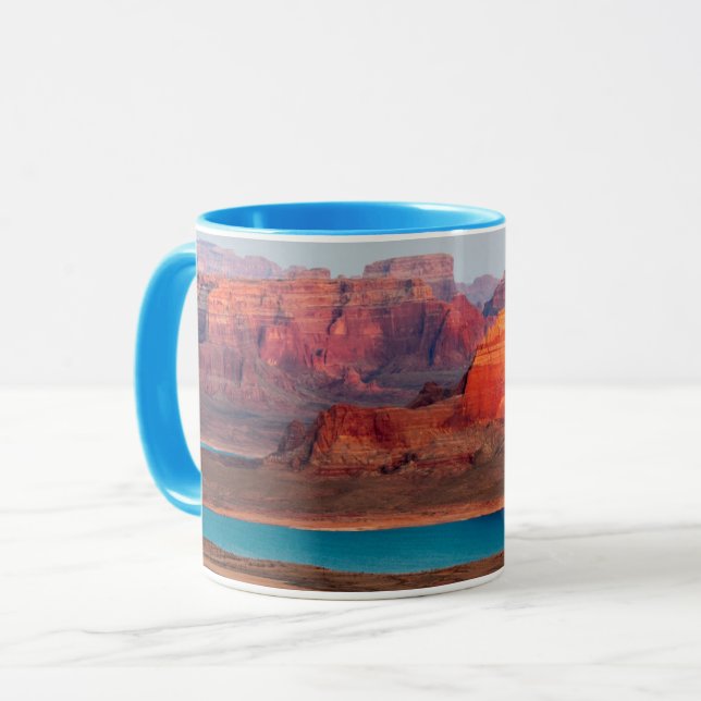 Dominguez Butte & Lake Powell, Utah Tasse (Vorderseite Links)