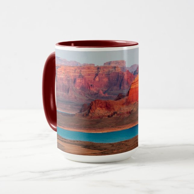 Dominguez Butte & Lake Powell, Utah Tasse (Vorderseite Links)