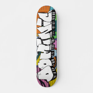 Dominic Graffiti Custom Personalisiert Skateboard