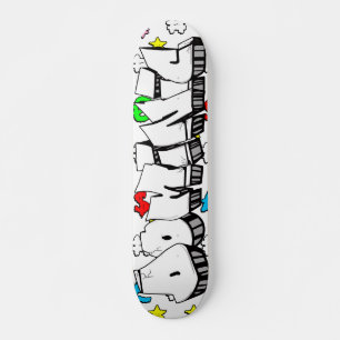 Dominic Graffiti Custom Personalisiert Skateboard