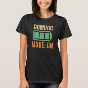 Dominic Mode in Akkudesign T-Shirt