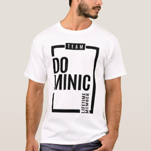 Dominic Personalisiert Name Birthday Gift T-Shirt