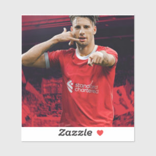 Dominic Szoboslai Liverpool Fußballspieler Aufkleber