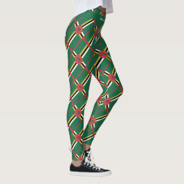DOMINICA Benutzerdefinierter Text führt Ihr eigene Leggings