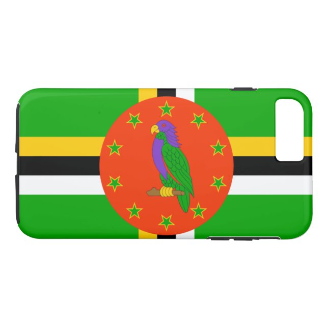 Dominica Case-Mate iPhone Hülle (Rückseite (Horizontal))