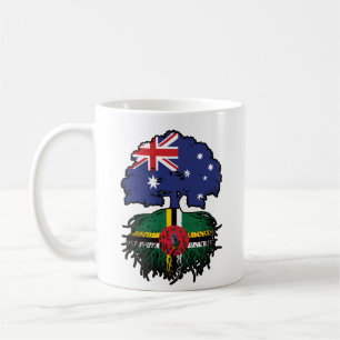 Dominica Dominican Australian Australia Tree Roots Kaffeetasse