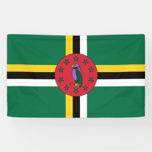 Dominica Flag Banner