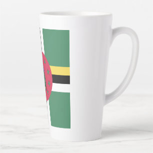 Dominica Flag Emblem Milchtasse