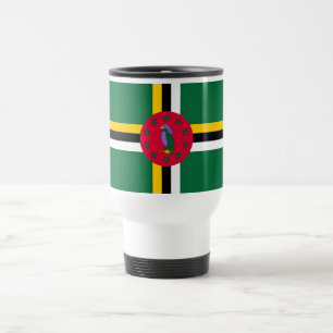 Dominica Flag Reisebecher