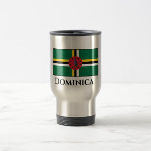 Dominica Flag Reisebecher