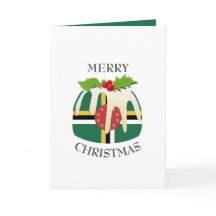 DOMINICA FLAG | Weihnachtspudding | festlich