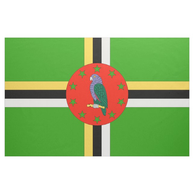 Dominica-Flagge Stoff (Yard (91,4 cm))