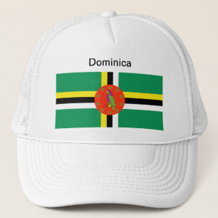 Dominica-Flaggen-Hut Truckerkappe
