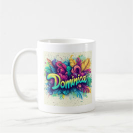 Dominica Graffiti Vibes: Art Island Street Art Kaffeetasse