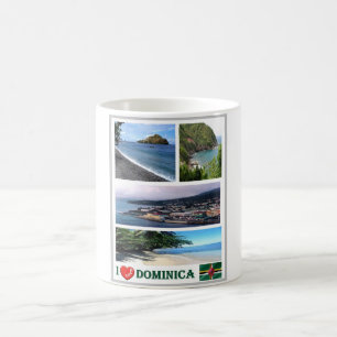 Dominica - I Liebe - Kaffeetasse
