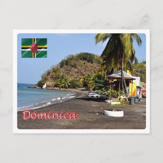 Dominica - Mero Beach - Postkarte (Vorderseite)