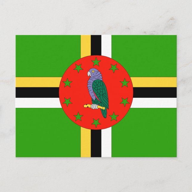 Dominica Postkarte (Vorderseite)